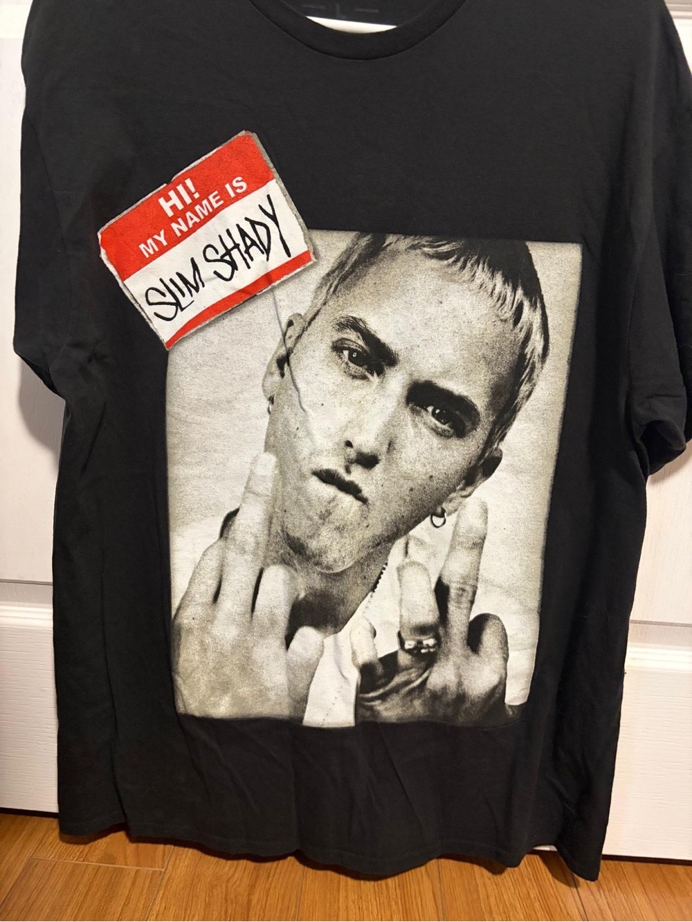 Eminem T-shirt men Large